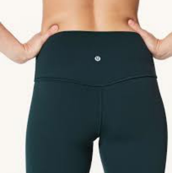 Lululemon Align Leggings Submarine Green Sz 6 BNWT - Picture 3 of 7